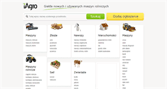 Desktop Screenshot of iagro.pl
